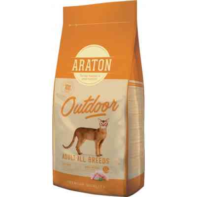 Сухий корм для кішок ARATON OUTDOOR Adult All Breeds 15 кг (ART47475) Вінниця