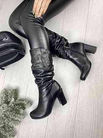 Nivelle Напівчоботи жіночі NIVELLE 5190/8010 чорні (зима, шкіра натуральна) (2997) 38р.39р.40р. Коломыя