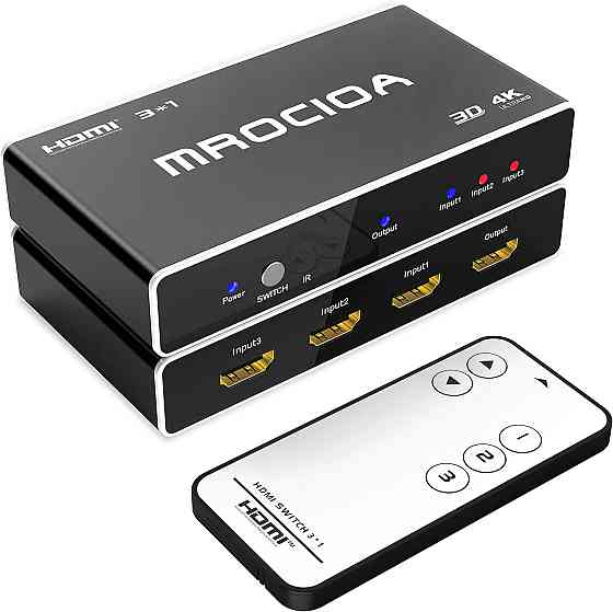 Перемикач Mrocioa HDMI Switch 3 in 1 Луцьк