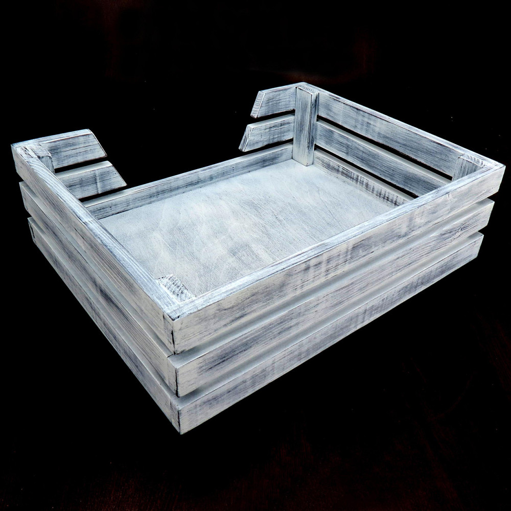 Лежак дерев'яний для собаки "Лессер 50х30" шеббі Миколаїв - фото 8