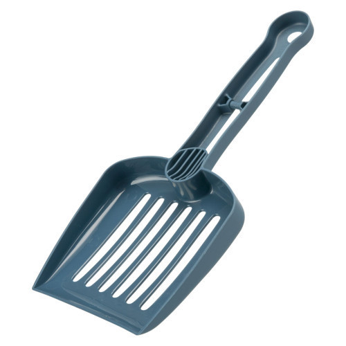 Туалет-домик Trixie Vico для кошек, с полупрозрачным верхом 40 х 40 х 56 см голубой/белый Киев - изображение 3