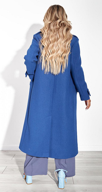 Лаконічне пальто з красивою фурнітурою (42) Київ - фото 5