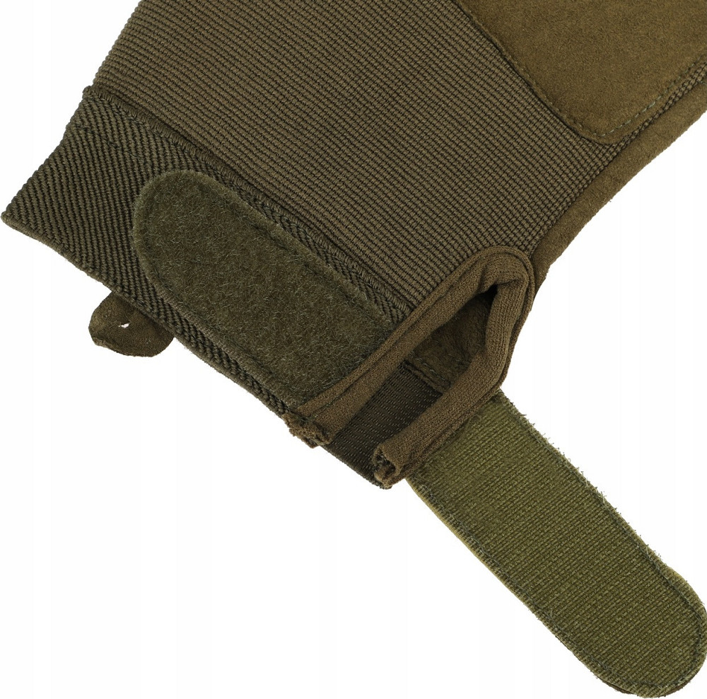 Тактичні Рукавички всесезонні без пальців з липучкою Mil-Tec від Sturm "Olive" (12538501) Розмір L Нововолинськ - фото 9