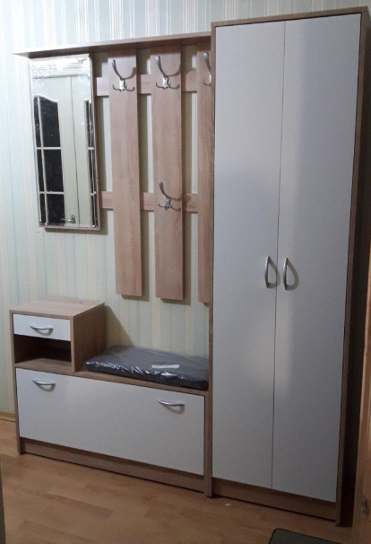 Передпокій (з подушкою) Оріон Мебель Сервіс Дуб бароко Білий матовий Львів - фото 10