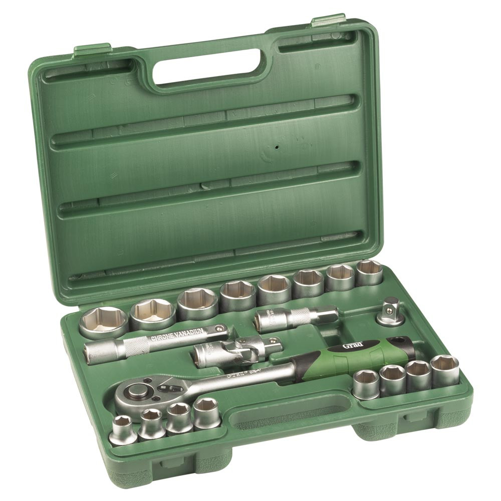 Grad Набор насадок торцевых 1/2" 21шт GRAD (6004225) Коломыя - изображение 3