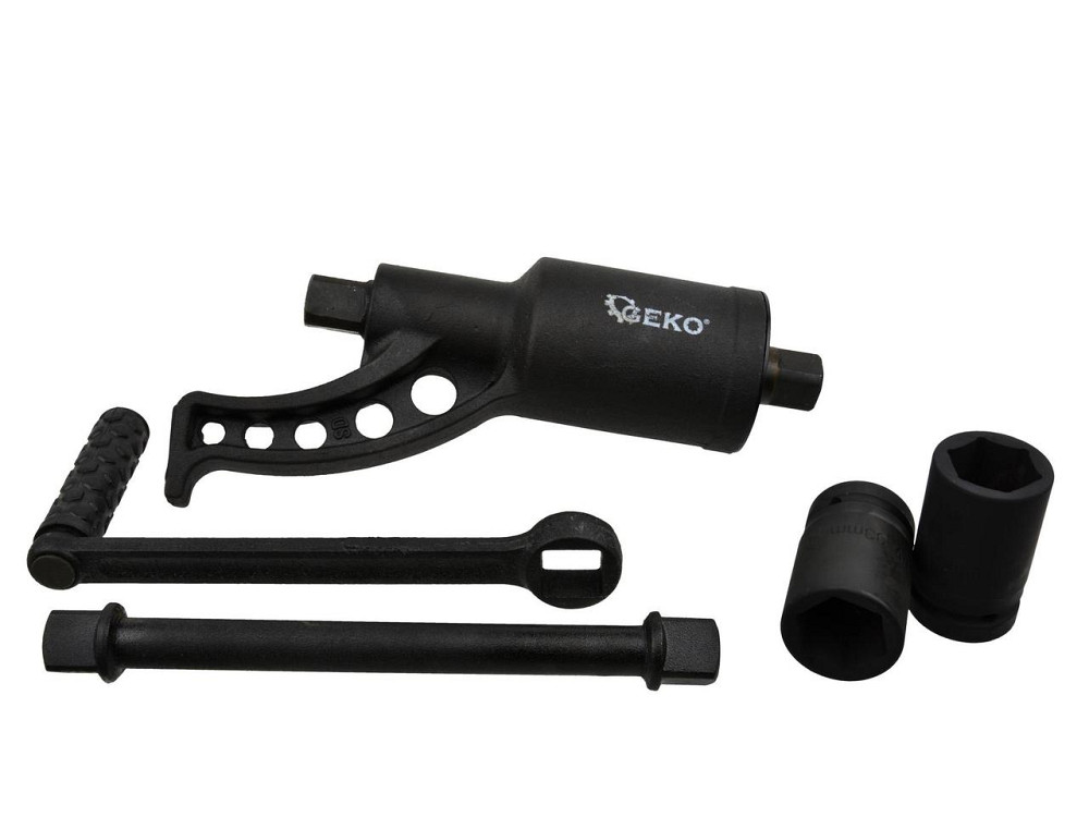 Редуктор-підсилювач крутного моменту "GEKO" (1:78) з двома головками 32 і 33мм на 1 дюйм з подовжувачем Київ - фото 1