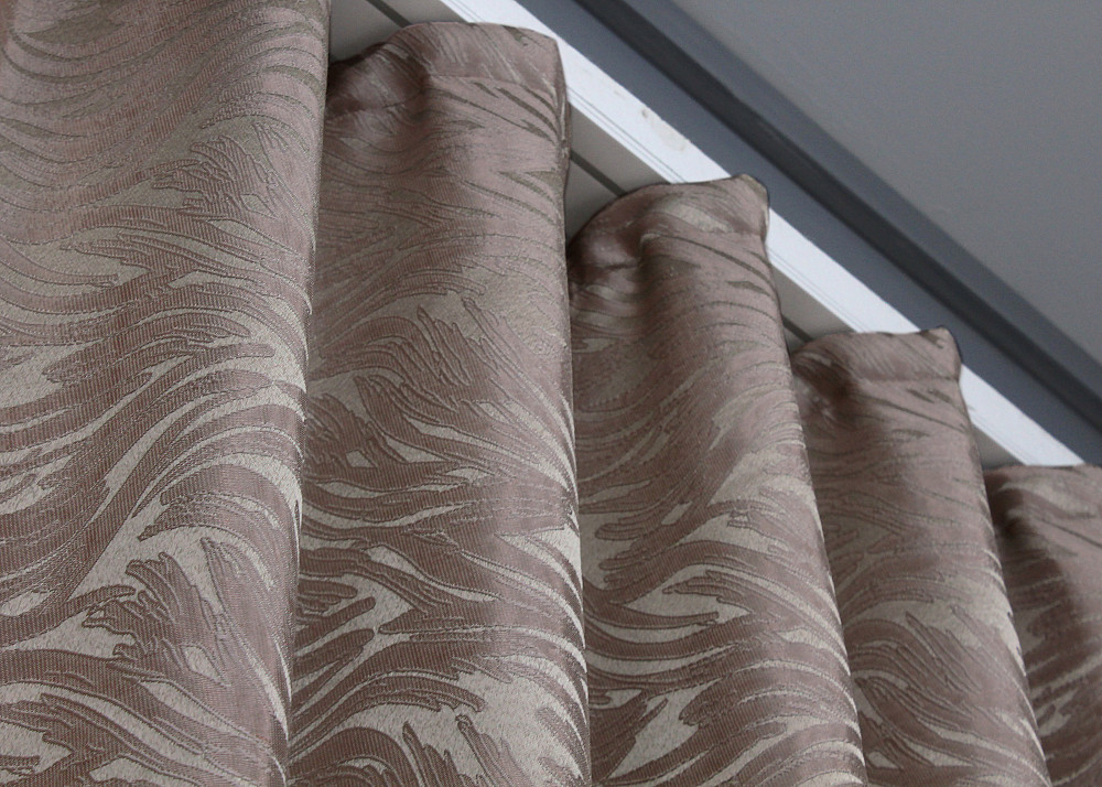 Комплект коротких штор VR-Textil Жакард Magic № 1606ш Пудровий 145х170 см 2 шт (35-0250) Київ - фото 8