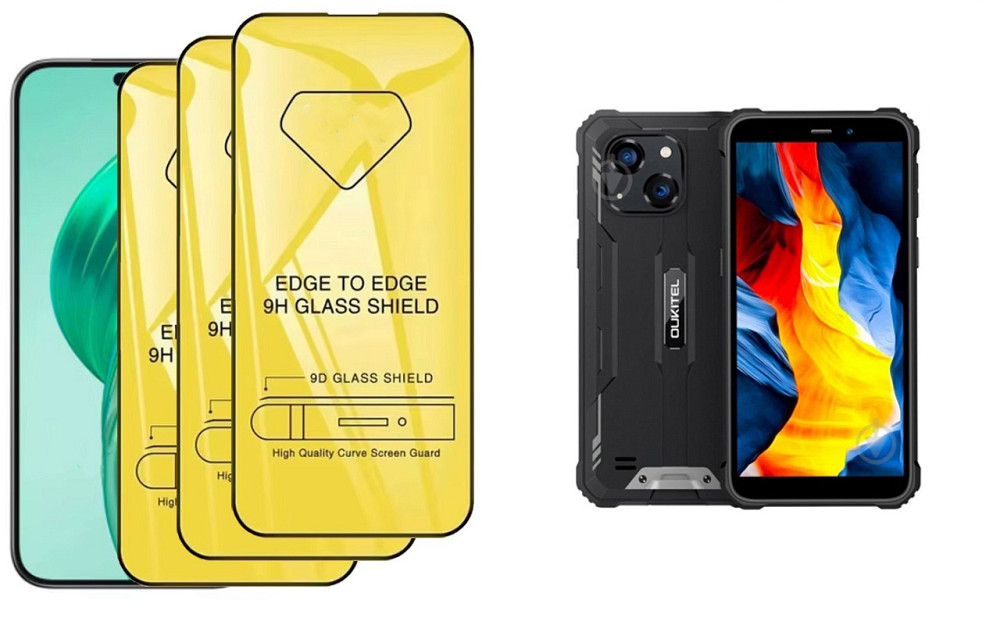 Защитное стекло DefenzoGlass для Oukitel G2 – двойная прочность Киев - изображение 3