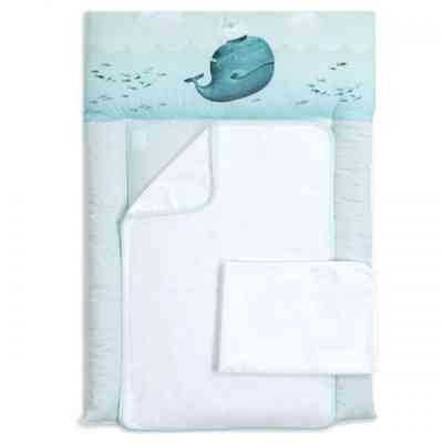 Пеленальний матрацик Верес Menthol whale 50*70 (426.13) Вінниця