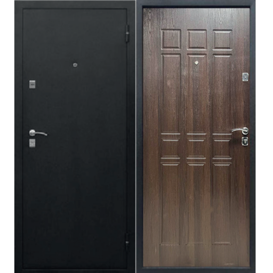 Входные двери ТАРИМУС Сопрано металл/мдф Дуб шоколадный Киев