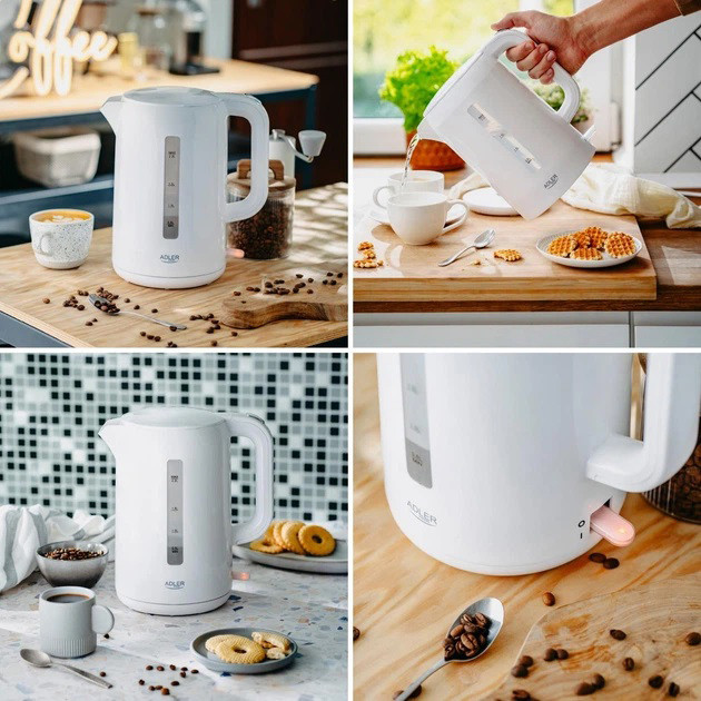 Электрический чайник Adler AD 1386 2.2 л 2200Вт DS-72 Львов - изображение 7