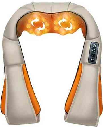 АКЦІЯ Масажер для шиї з підігрівом Neck Kneading Воротниковый массажер. Харків