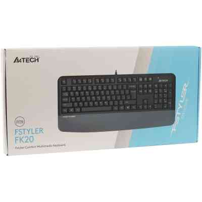 Клавиатура A4Tech FK20 USB UA Grey (4711421003209) Винница