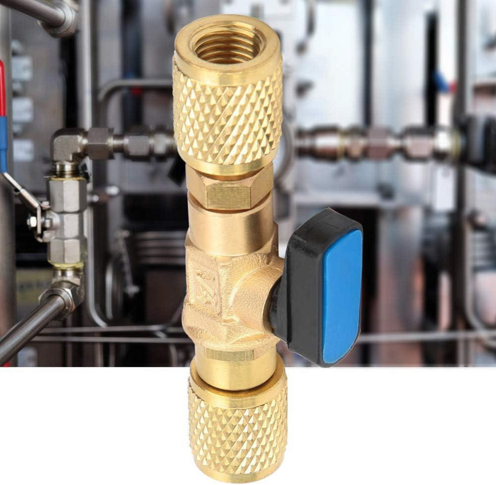 Латунный кран для заправки фреона R22 в холодильниках Киев - изображение 8