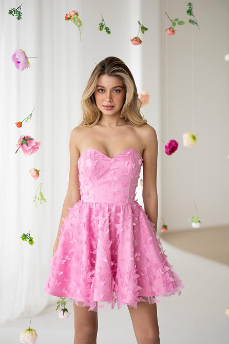 Жіноча романтична вечірня сукня з метеликами Одеса - фото 6