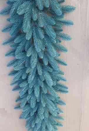 Гирлянда из хвои Премиум 2 м литая (Голубая) Винница