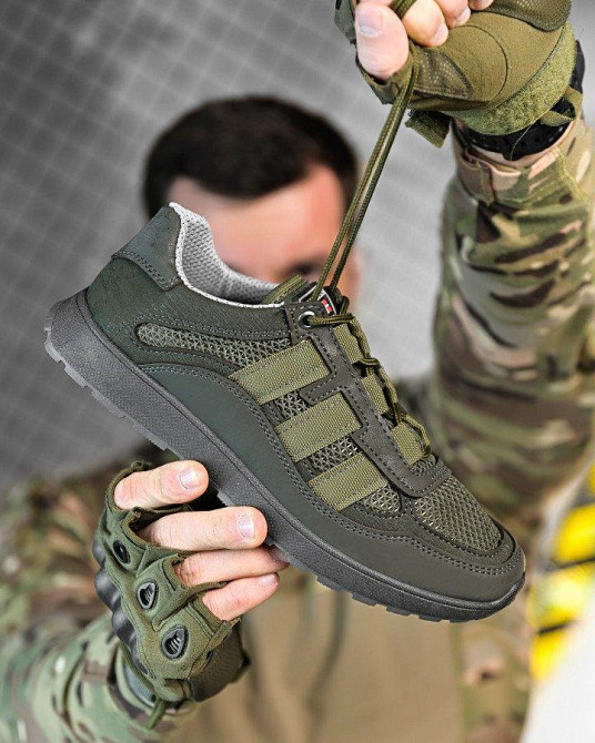 Городские милитари  кроссовки Paola oliva ДЛ7273 Одесса - изображение 4