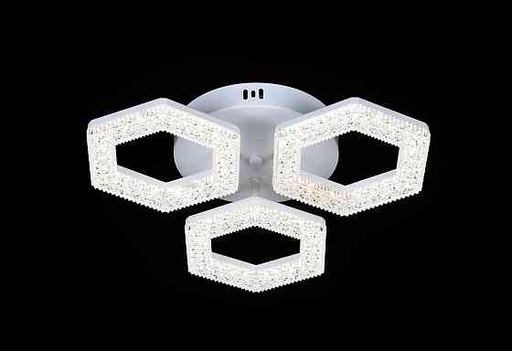 VALESO Люстра стельова світлодіодна VALESO 77067/3S, білий Киев