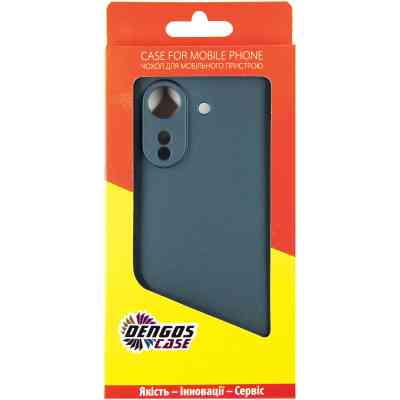 Чехол для мобильного телефона Dengos Soft Xiaomi Redmi 13C (green) (DG-TPU-SOFT-39) Винница