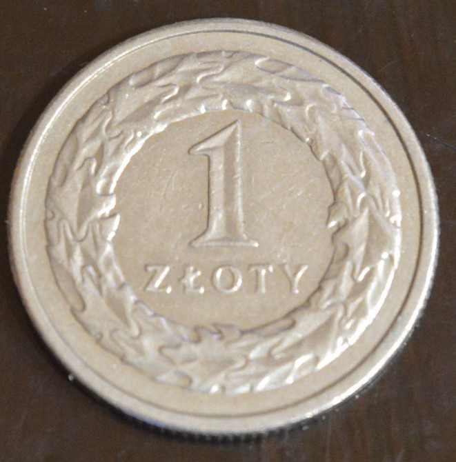 Польша 1 злотый 1995.92 год (БА) Полтава - изображение 1
