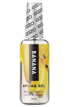 Оральний гель-лубрикант EGZO AROMA GEL — Banana, 50 мл Sex Aura Київ