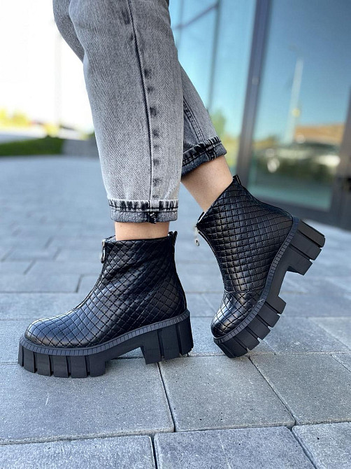 LIRIO Черевики жіночі LIRIO чорні натуральна шкіра зима 36-39 ( /91650) Коломия - фото 4