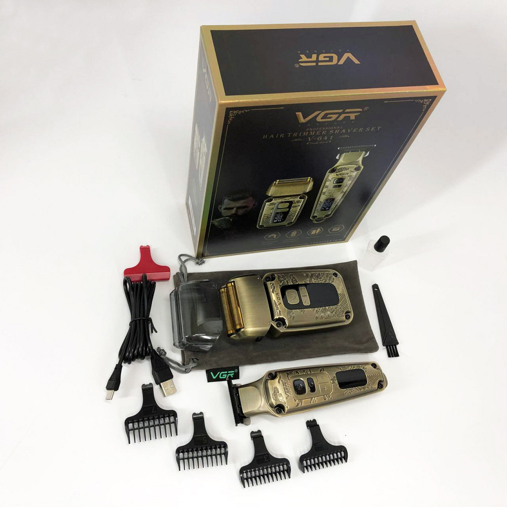 Профі машинка для стрижки волосся VGR V-641, Професійна машинка для стрижки волосся на акумуляторі ZT-11 Івано-Франківськ - фото 7