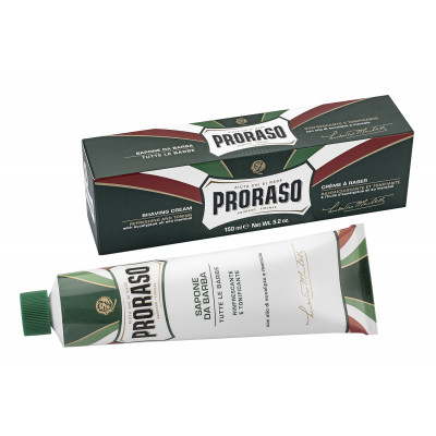 Крем для бритья Proraso с экстрактом эвкалипта и ментолом 150 мл (8004395001118) Винница - изображение 1