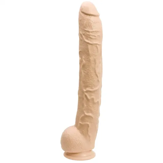 Фалоімітатор Doc Johnson Dick Rambone Cock White, діаметр 6 см, довжина 42 см, ПВХ Львов