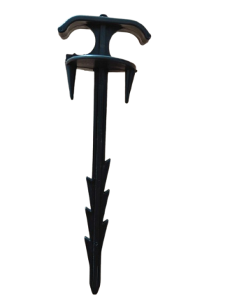 Колышки универсальные для агроволокна и многолетней капельной трубки разных диаметров (20 штук) Днепр