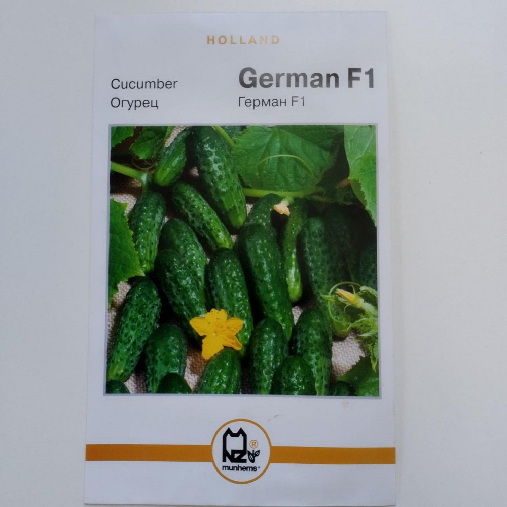 Огірок "Герман F1" 3 гр Харків - фото 1