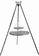 Гриль Grill obrotowy 180 cm - podwójny ruszt ze stali nierdzewnej 80 cm + 40 cm Киев - изображение 1