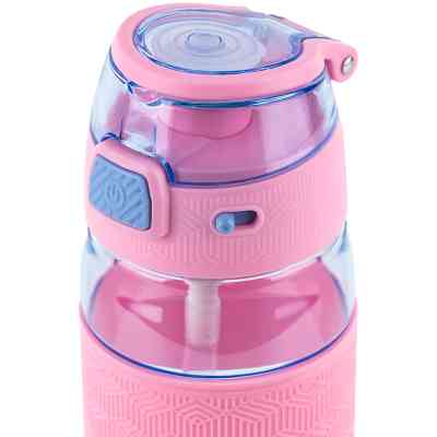 Поильник-непроливайка Kite 600 мл, голубовато-розовая (K24-1201-3) Винница