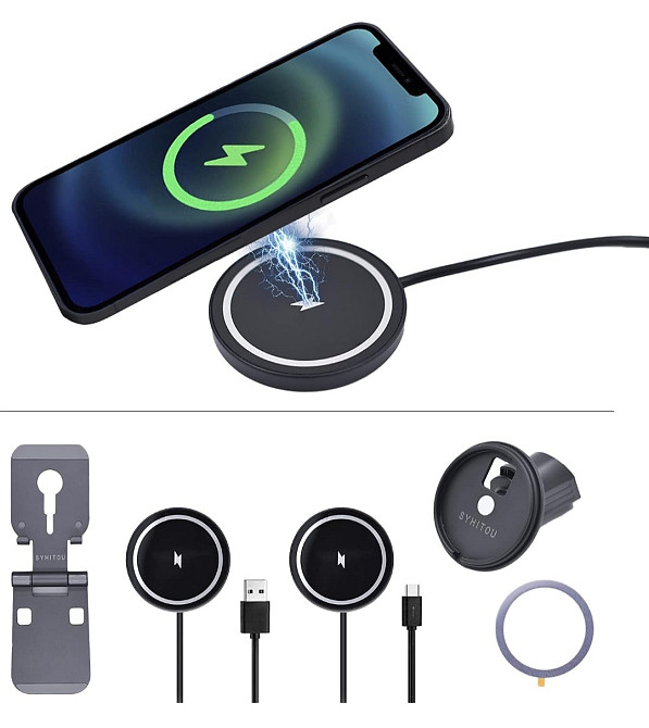 Безпровідна зарядка для телефону Syhitou Z66 Луцьк - фото 1