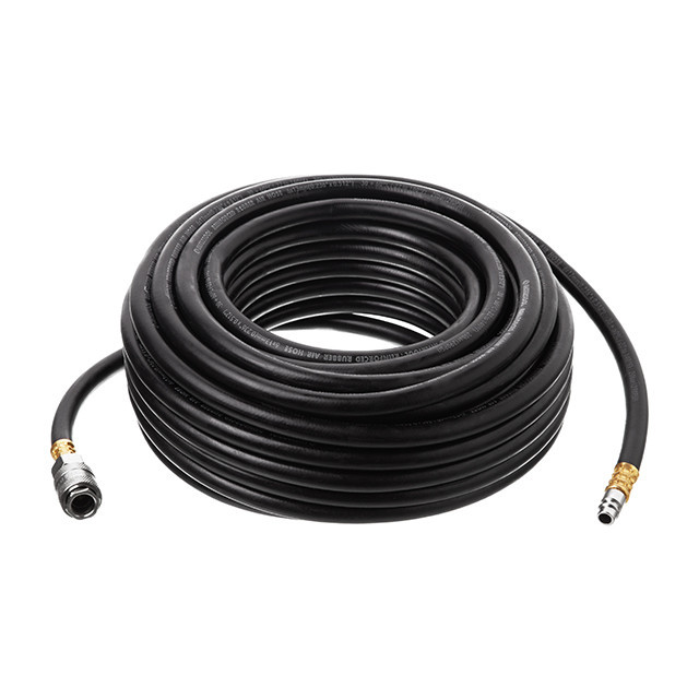 Шланг резиновый воздушный, армированный, до 20 атм, 6×13 мм, 20 м, с быстроразъемными соединениями, STORM INTERTOOL PT-1721 Киев - изображение 3