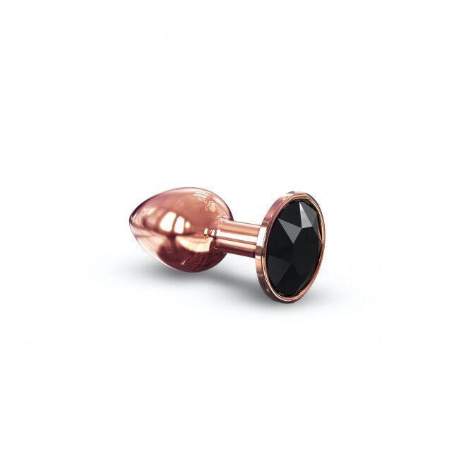 Металлическая анальная пробка с украшением в виде кристалла Dorcel - Diamond Plug Rose Gold S Sex Aura Киев - изображение 1
