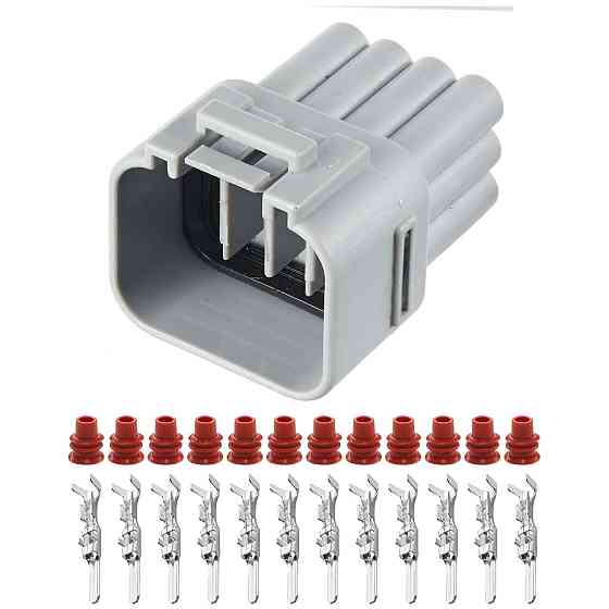 Тип
Електричний з'єднувач
Підвид 12-контактний
Колір Сірий
Матеріал Пластик
Країна походження машини Київ