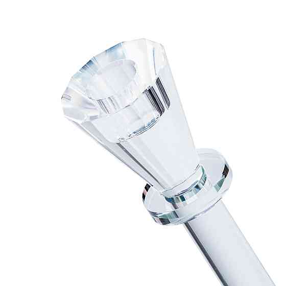 TS Kitchen Свічник на ніжці скляний 18.5 (см) на одну свічку HP36557S Київ