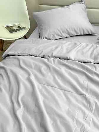 Ecotton Комплект наволочок Ecotton 50х70 см із полісатину 2 шт світло-сірого кольору Коломия