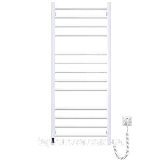 Сушарка для рушників електрична Navin Класик Квадро 500х1200 Sensor права біла Чернівці