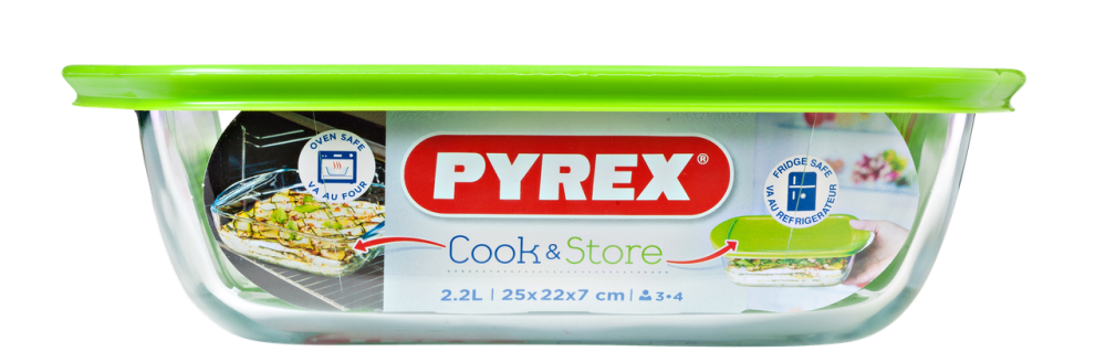 Форма з кришкою Pyrex Cook&Store, 25х22х7 см (7092359) Київ - фото 3