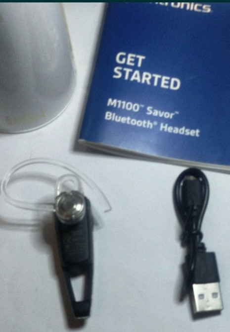 Гарнитура Bluetooth Plantronics M1100. Киев - изображение 3