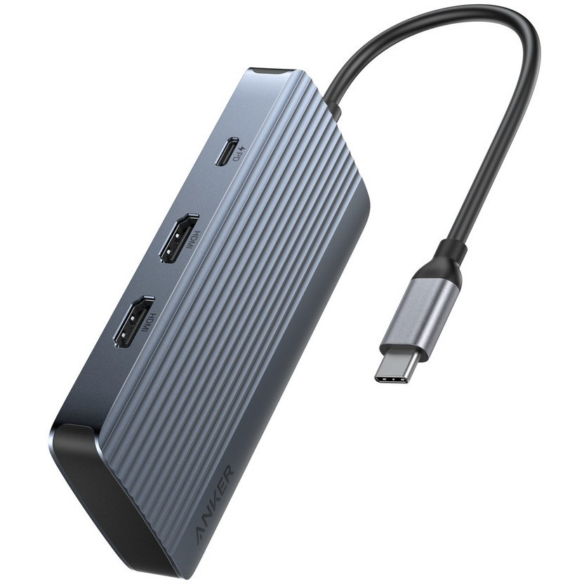 USB-хаб Anker USB-C 7-в-1 Black (A83740A2) ( 29893 ) Харьков - изображение 1