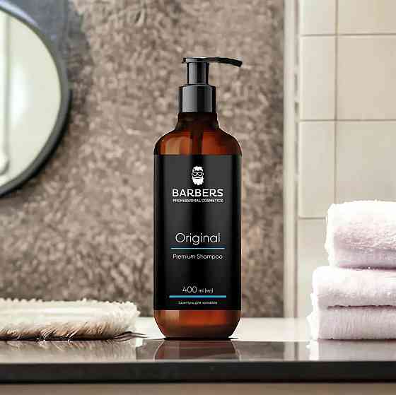 Шампунь для мужчин для ежедневного использования Barbers Original 400 мл Киев