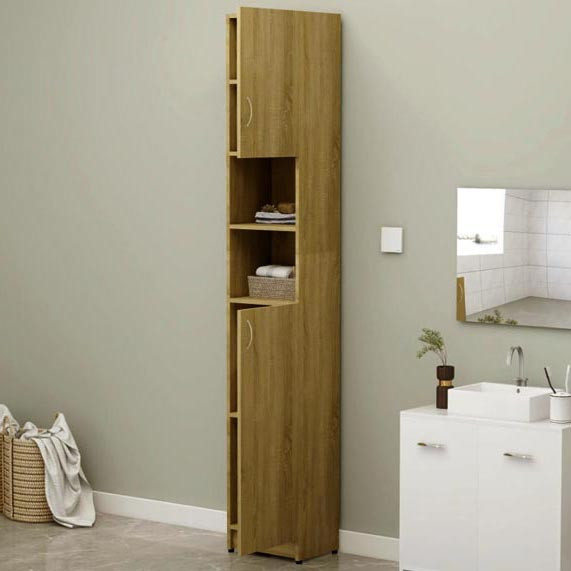 Пенал напольный для ванной 