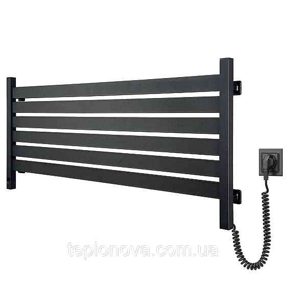 Електрична сушарка для рушників NAVIN Largo 1100х500 Sensor з Wi-Fi, широкий правосторонній, чорний муар Чернівці