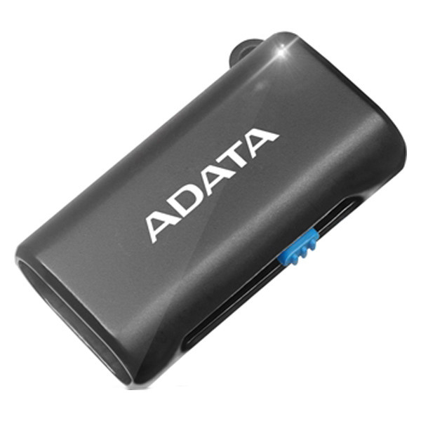 Кардридер ADATA microSD OTG microUSB + USB 2.0 AOTGMRBK (Черный) Николаев - изображение 4