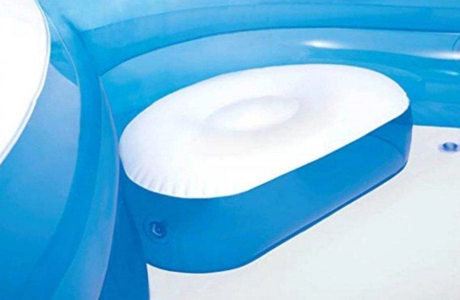 Басейн надувний Intex із сидіннями на 990л 229 х 66 см Блакитний з білим (56475) Чернигов - изображение 3