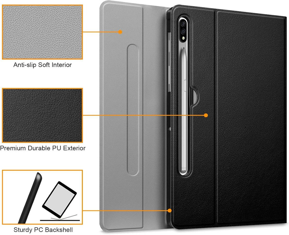 Фирменный чехол-книжка ROOFEI с Bluetooth клавиатурой для планшета Samsung Galaxy Tab S8 2022/ S7 2020 11 дюймов Днепр - изображение 6