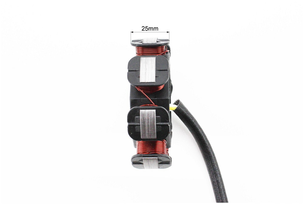 Статор магнето (генератора) Honda WH 100 (8 котушок роз'єм "мама 3 + 1") Київ - фото 4